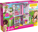 Lisciani - BARBIE Dollhouse - Barbie Dream Villa på två våningar - 3D-hus att bygga, dekorera och designa - Kreativt hantverk och byggleksak för barn från 4 år och uppåt Dockhus Naty Shop