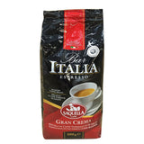 Kafffe, Bar Italia Espresso, gran crema (1 kg, påse), förpackning om 1