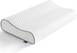 BedStory Memory Foam-kudde, höjdjusterbar nackstödskudde, ergonomisk kudde, sidokudde för rygg- och magsömnarna (60x36x12/10cm)