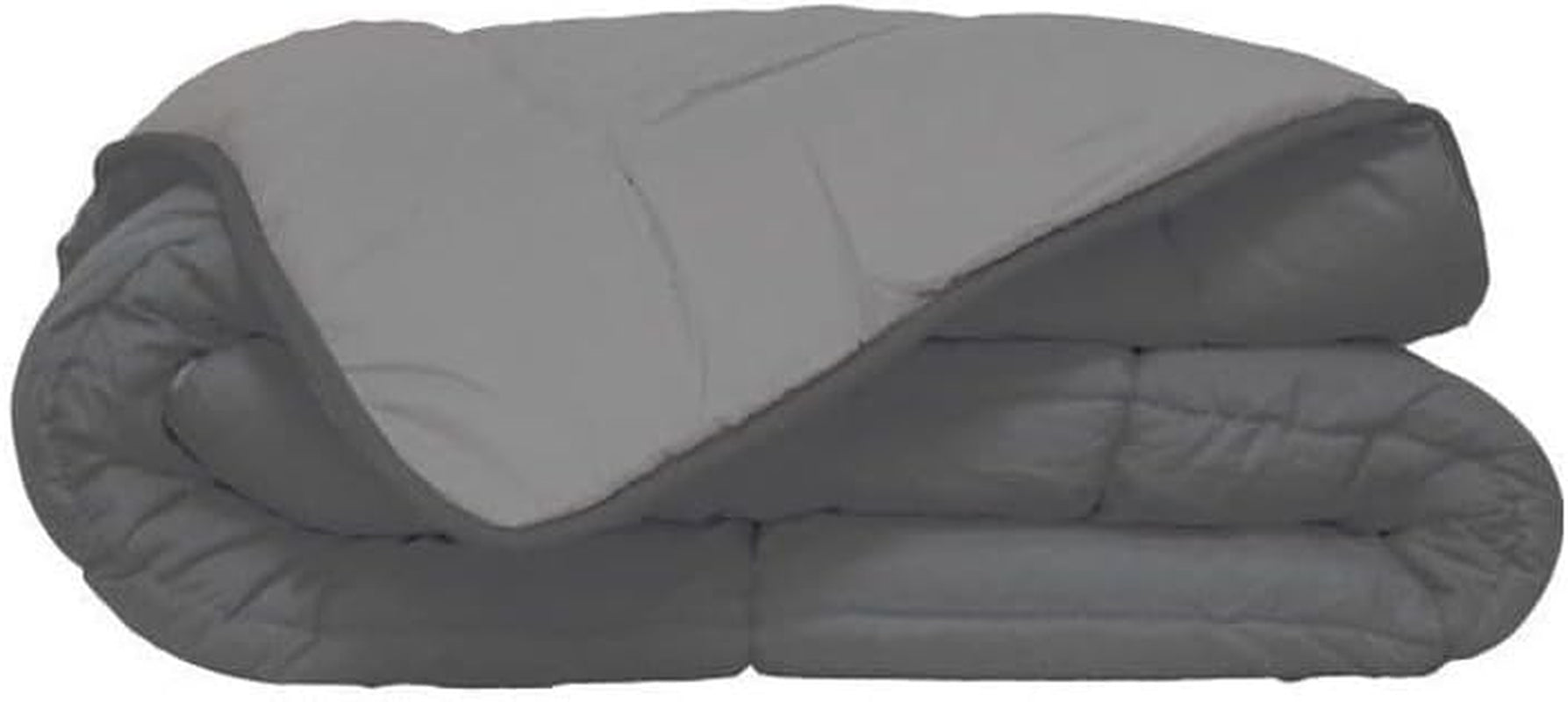 Poyet Motte Calgary Påslakan Polyester Stål/Silver, Polyester, Stål/Silver, 220X160X1 Cm Täcken och täcken Naty Shop 240X220X1 Cm