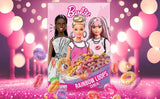 Barbie Rainbow Loops flingor, färgglada ringar av vete, havre och majs med fruktsmak för den perfekta frukosten, 1 förpackning (1 x 350g)