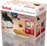 Tefal Family Pro Access 4.0L, 3000 Watt, semi-professionell, med olja, avtagbar oljetank, kylzonsteknik Vitvaror Naty Shop