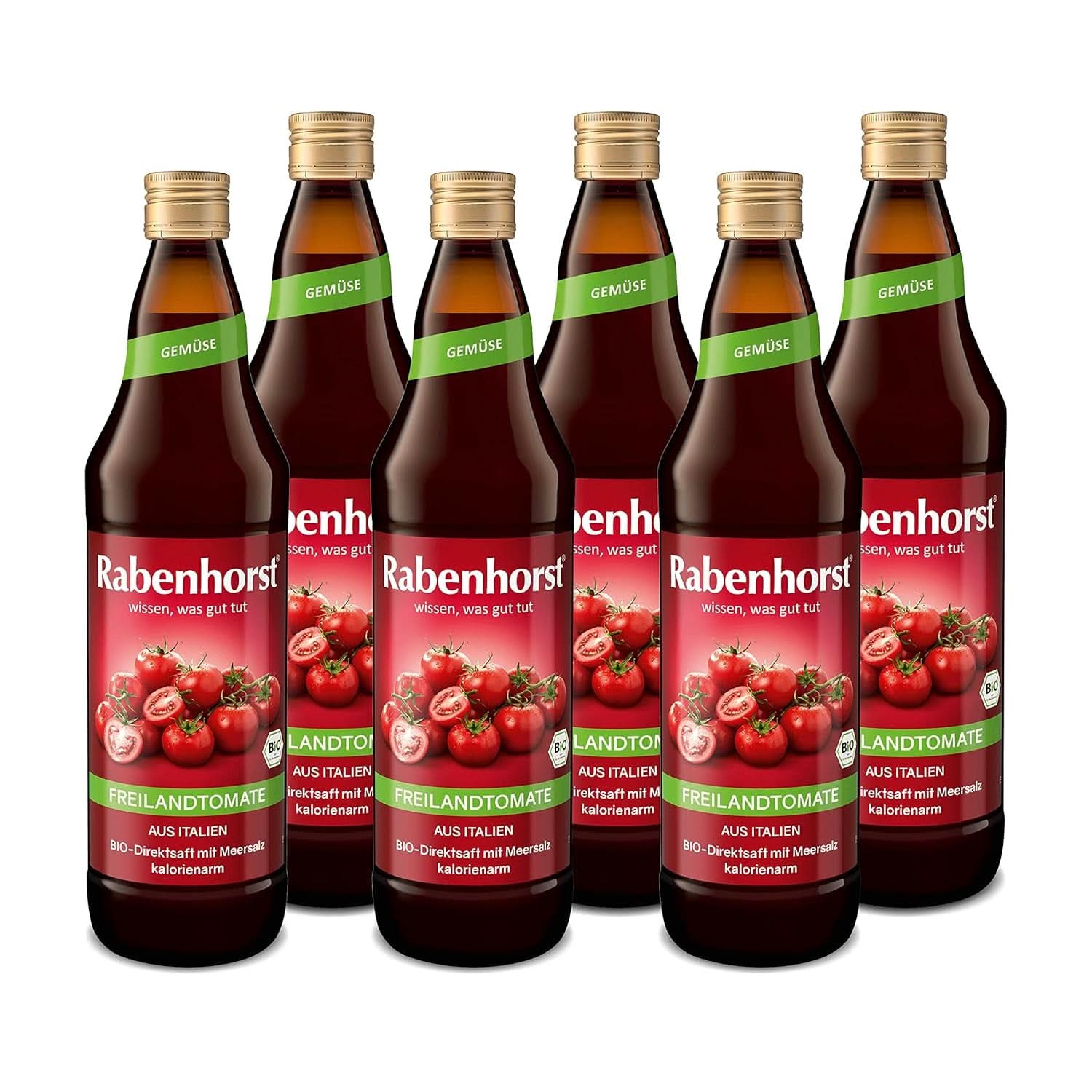 Rabenhorst ekologiska tomater Paket med 6 (6 x 700 ml) Naty Shop Standardtitel