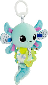 LAMAZE Alise Axolotl - Clip & Go Barnvagnsleksak - Sensoriska babyleksaker - 0-6 månaders tidig inlärningsleksaker - Expertdesignade för nyfödda - Babyshowerpresenter Bebe Naty Shop Toys Standardtitel