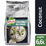 Knorr Kokosmilch Pulver (Mjölkpulver från 20 frischen Kokosnüssen, ergibt 6,6 liter Kokosmilch) 1er Pack (1 x 1 kg)