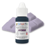 Sugarflair Colourflex Oil Based Food Coloring Lavendel, högkoncentrerad flytande livsmedelsfärg för smörkräm, choklad, deg, fondant, glasyr och mer - 15ml