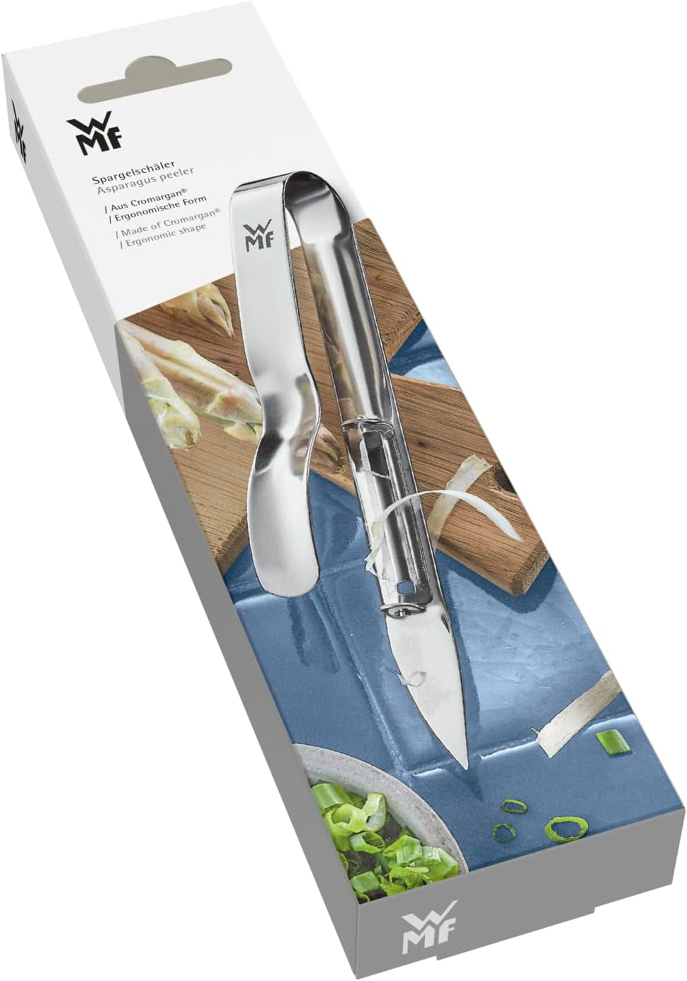 WMF Gourmet sparrisskalare 17 cm, rostfritt stål Cromargan Peeler Naty Shop