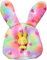 Barbie Cutie Reveal Doll och tillbehör, Batik Bunny Plush Outfit och 10 färgskiftande överraskningar, Color Dream Series, HRK38 Naty Shop Dolls