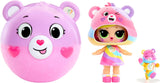 LOL Överraskning! Loves Care Bears Tots - Innehåller 1 docka med outfit och tillbehör, nalleboll, dold förpackning, 6 samlardockor