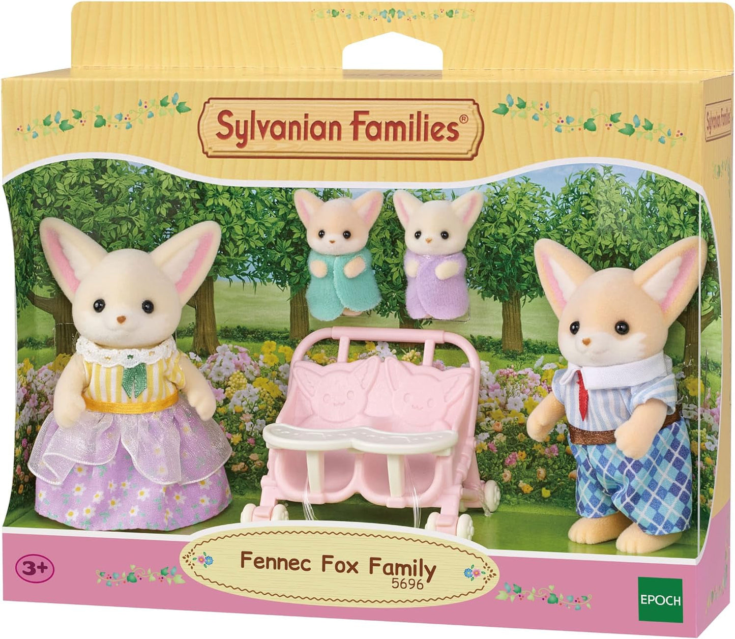 Sylvanian Familjer L5696 Desert Fox Family