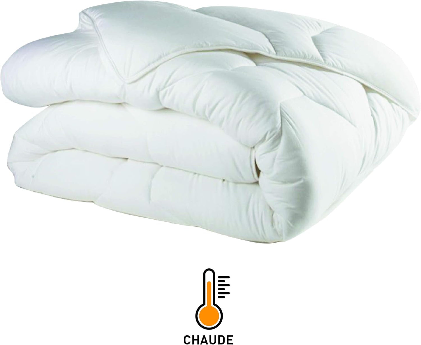 Blanrève Cthalvd011420 Påslakan Hollofil Allerban varm bomull vit 140 X 200 cm Täcken och täcken Naty Shop