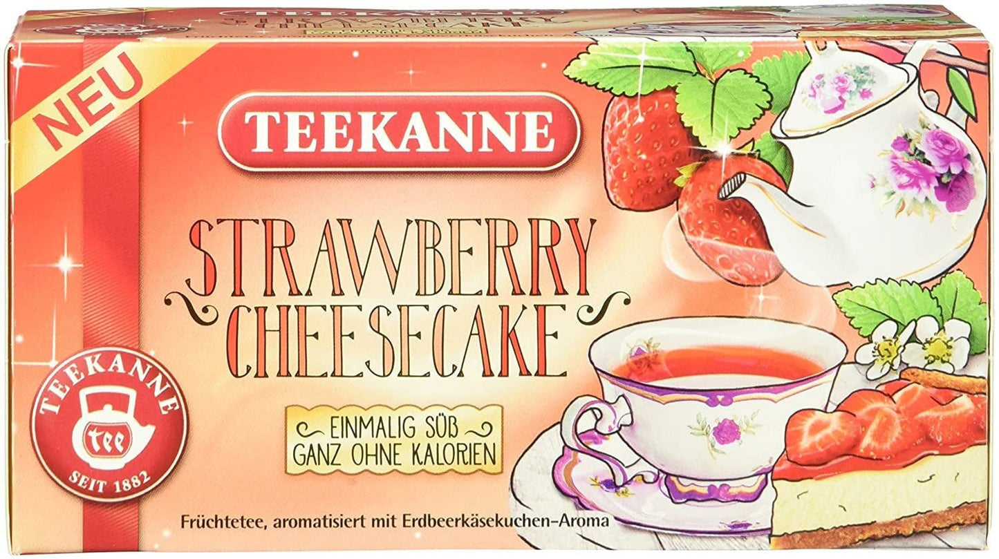 Teekanne Sweeteas Strawberry Cheesecake Strawberry Cheesecake 12-pack (12 x 18 tepåsar)
