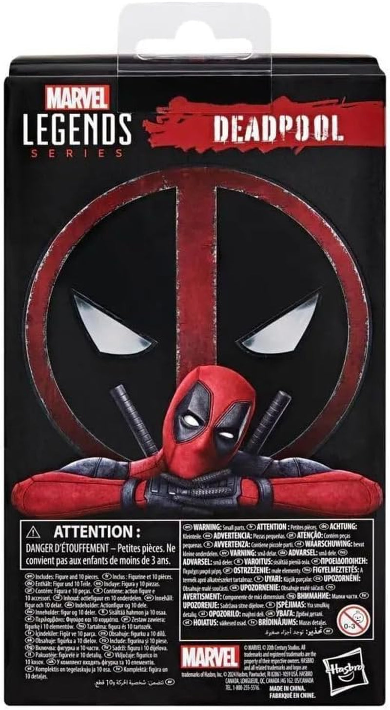 Marvel Legends Series Deadpool Deadpool 2 Samlarobjekt för vuxna 15 cm Actionfigur Actionfigurer Naty Shop