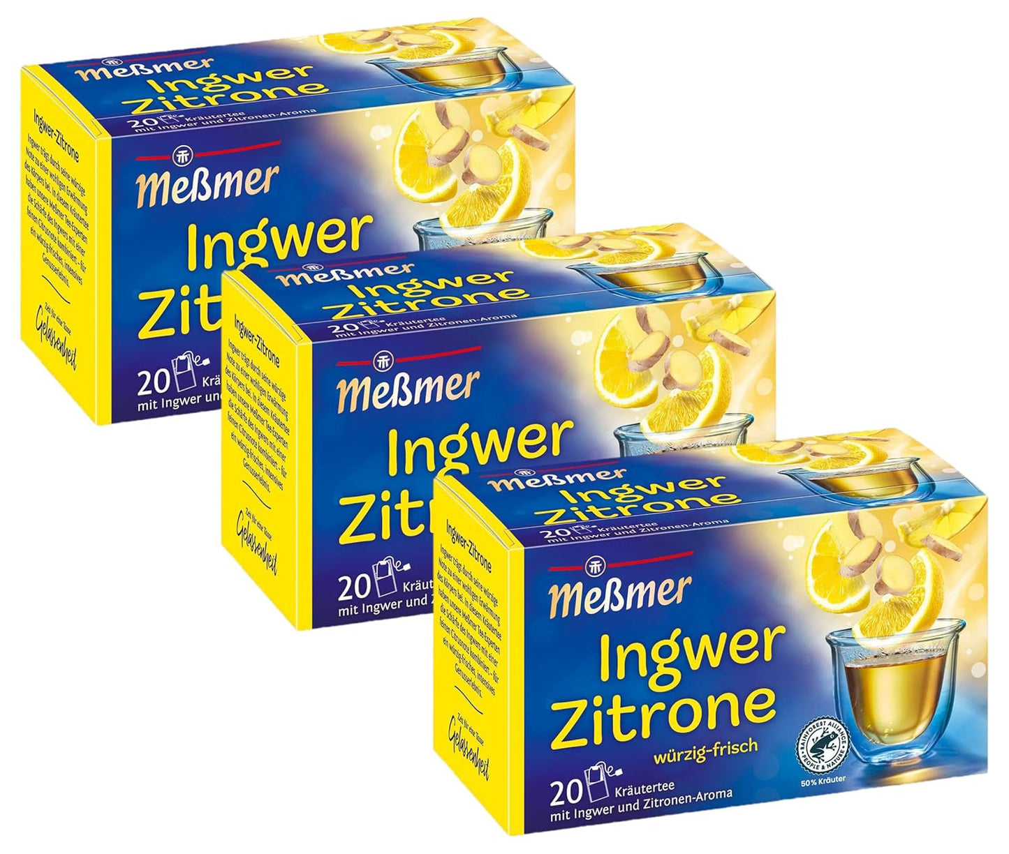 Meßmer bär | 20 tepåsar | Vegan | Glutenfri | Laktosfri (paket med 4)