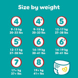 Pampers Baby-Dry blöjor, stl 8, 22 st, 19 kg+