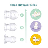 Tétine Pour Bébé/Tétine à Fruit/Tetine Grignoteuse Bebe/Tétine D'alimentation Pour Bébé - Toy de Dentition Pour Bébé, Sans BPA (Pack of 2)