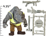 Teenage Mutant Ninja Turtles- Rocksteady Base Figur Actionfigurer Naty Shop