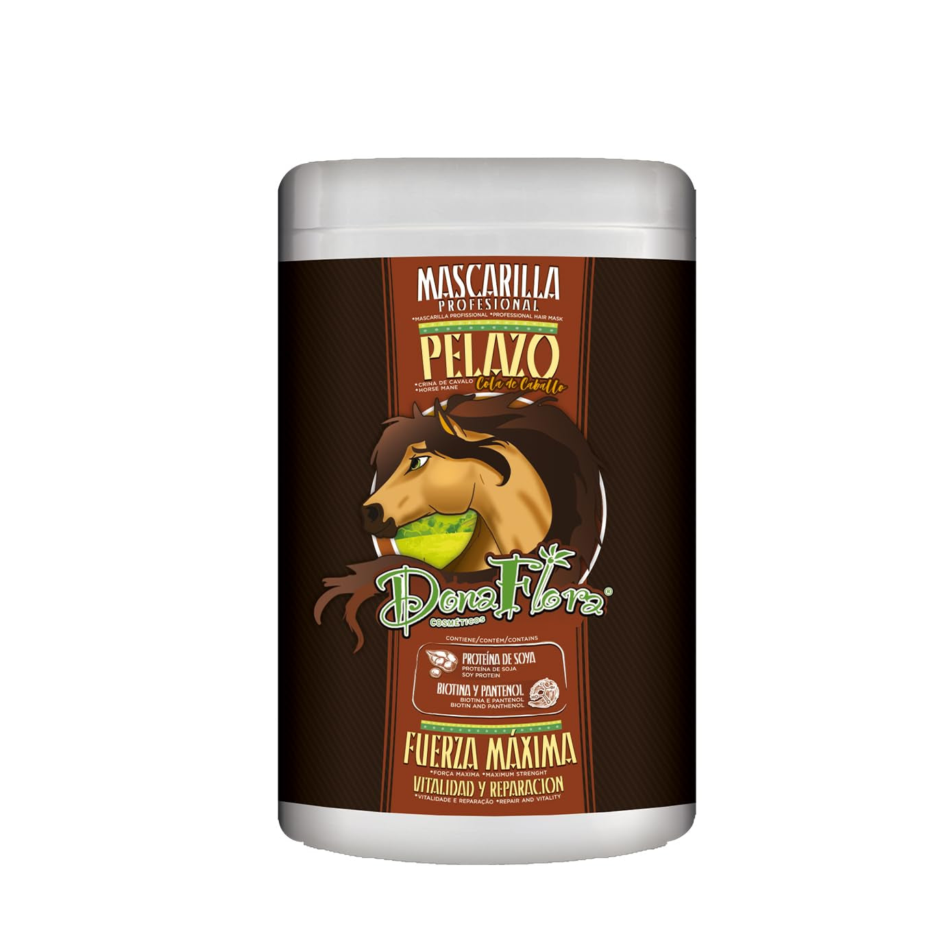 Pelazo Hårmask - Sojaprotein stärker håret - Biotin och Panthenol för återfuktning - Skydd mot hårbrott, alla hårtyper, Sulfatfri - 100 g Naty Shop Hårmask Standardtitel