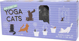 Gift Republic Mini Flower Pot Yoga Cats, Multicolor, 1