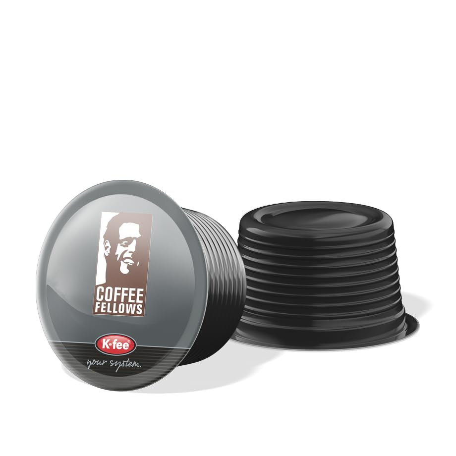 Coffee Fellows Blend Espresso-kapslar, kompatibla med K-fee, EXPRESSI & Tchibo Cafissimo*, schokoladig-fruchtige Aroman, 120 Kaffeekapseln
