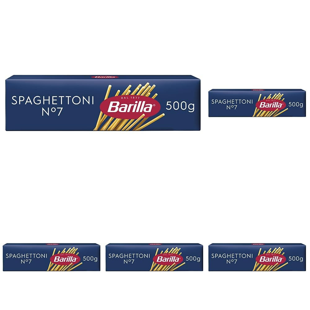 Barilla Classic Spaghetti nr 7 durumvetepasta, alltid al dente (1 x 500 g)