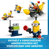 LEGO I - Simply Incorrigible 4 Minions and the Banana Machine Playset for I - Simply Incorrigible 4 barnleksaksminions Kreativ present för pojkar och flickor 6 år 75580 Byggset Beuche den LEGO-Store