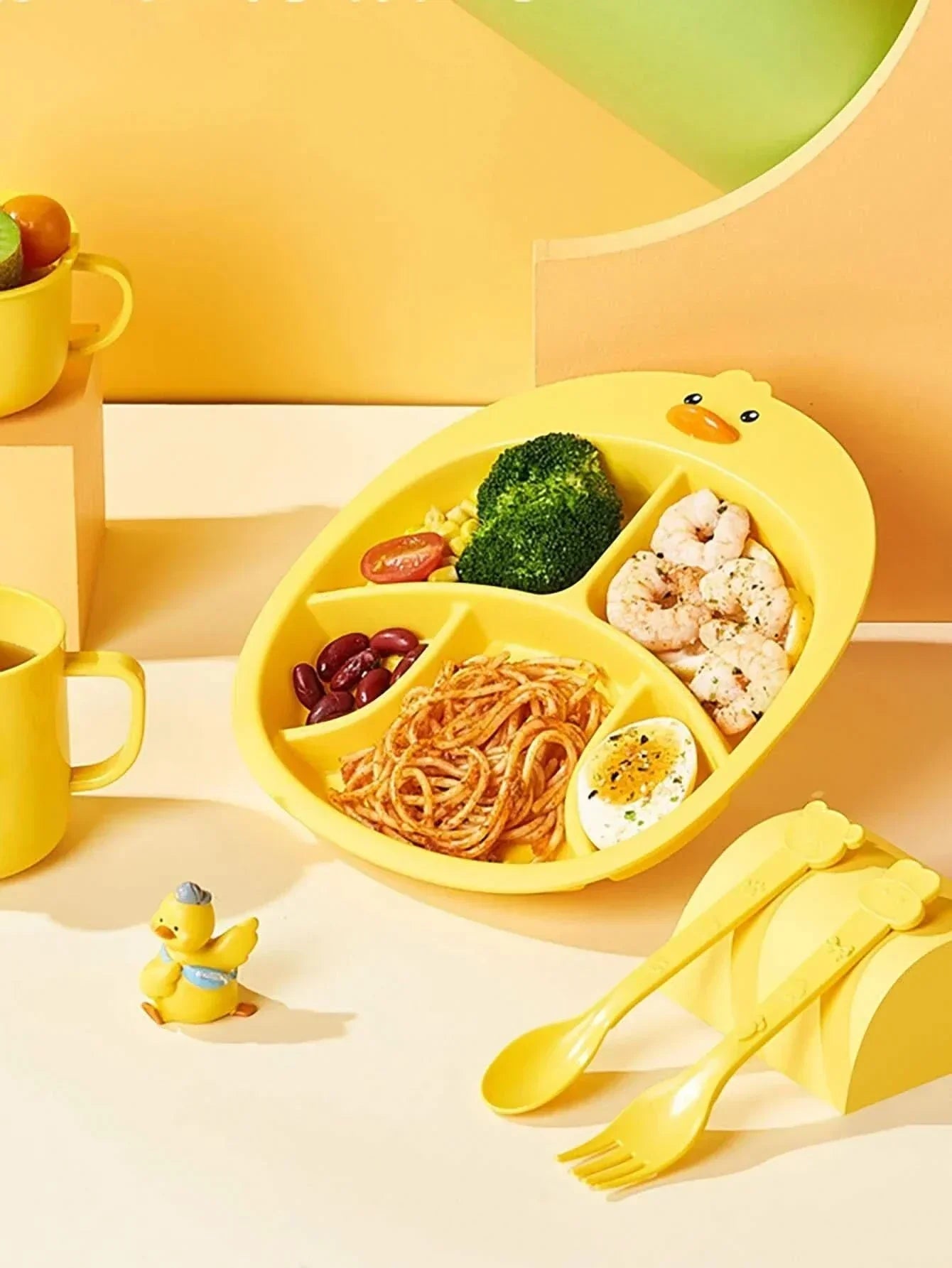 Plasttallrik för barn Nati Shop