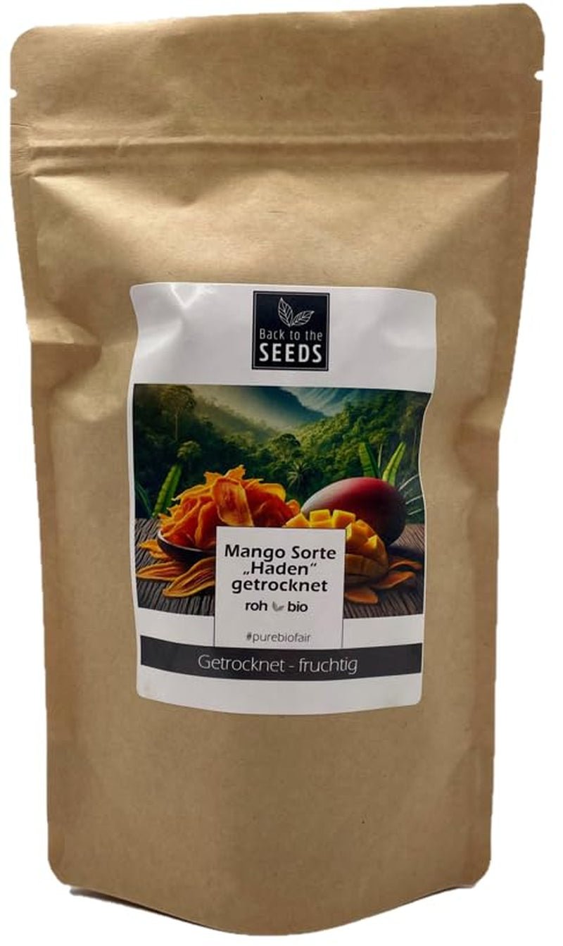 Mango remsor - sort "Haden" - torkad - ekologisk - raw food kvalitet - 400 g Dehydrerade produkter Naty Shop Standardtitel
