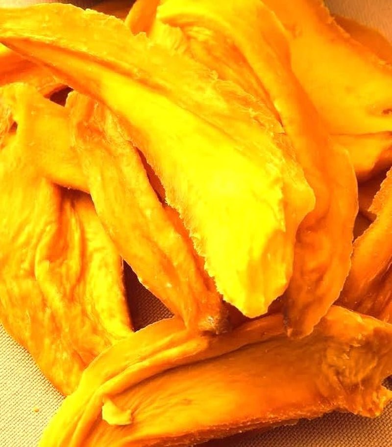 Mango remsor - sort "Haden" - torkad - ekologisk - raw food kvalitet - 400 g Dehydrerade produkter Naty Shop