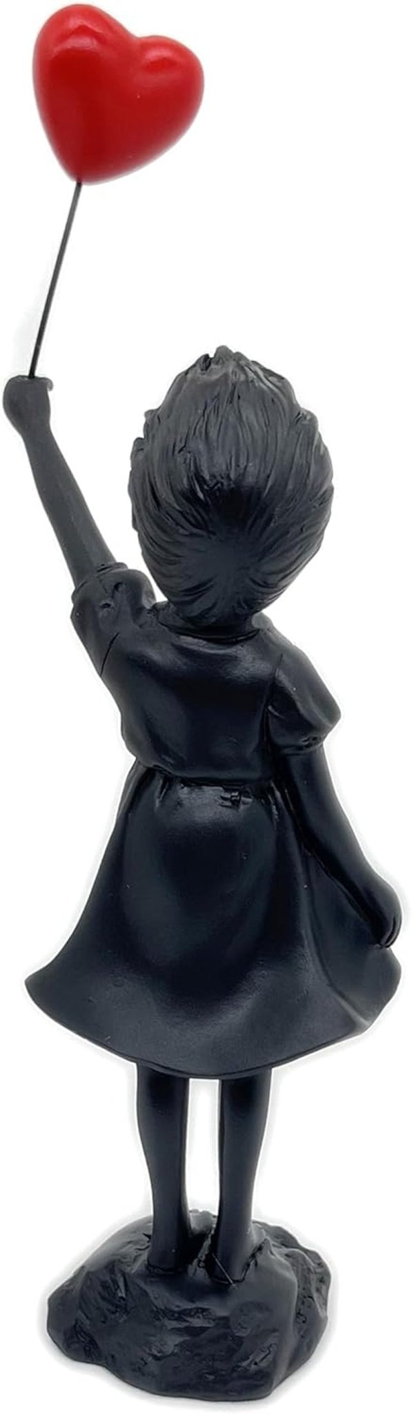 Söt ballongflicka Hartsskulptur Heminredning Staty Banksy Rött hjärta Girl Ballongfigur Modern konst Skulptur för bordshylla Dekor Statyer & skulpturer Naty Shop