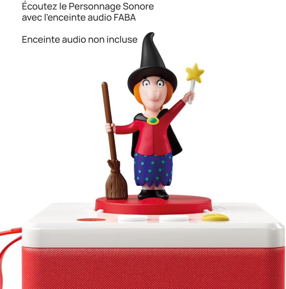 Ljudfigur Häxan från luften - sagor och ljudhistorier - leksak, pedagogiskt innehåll, fransk version, barn 2-4 år Leksaker Bebe Naty Shop