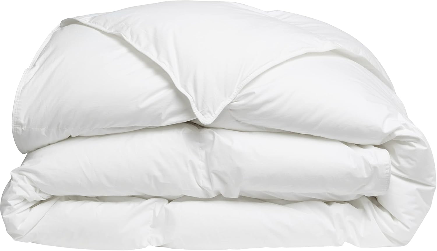 DODO 40381220 Helsingforsfilt, yttermaterial av percalbomull, ankdun/läderfyllning, 240 Cm 220 Cm, vita Täcken och täcken Naty Shop