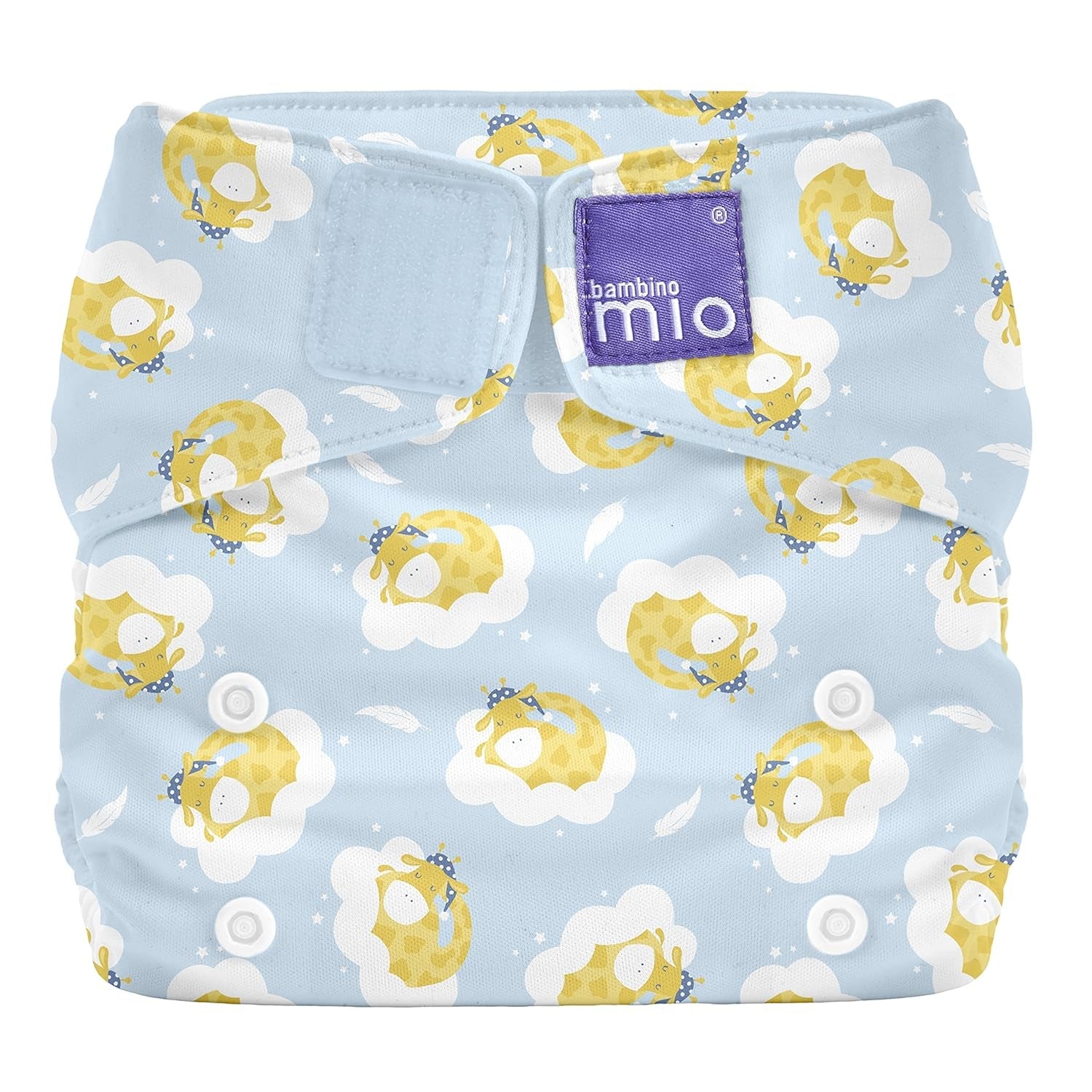 Bambino Mio, tygblöja Miosolo Classic Allt-i-ett, ekologisk blöja utan kemikalier