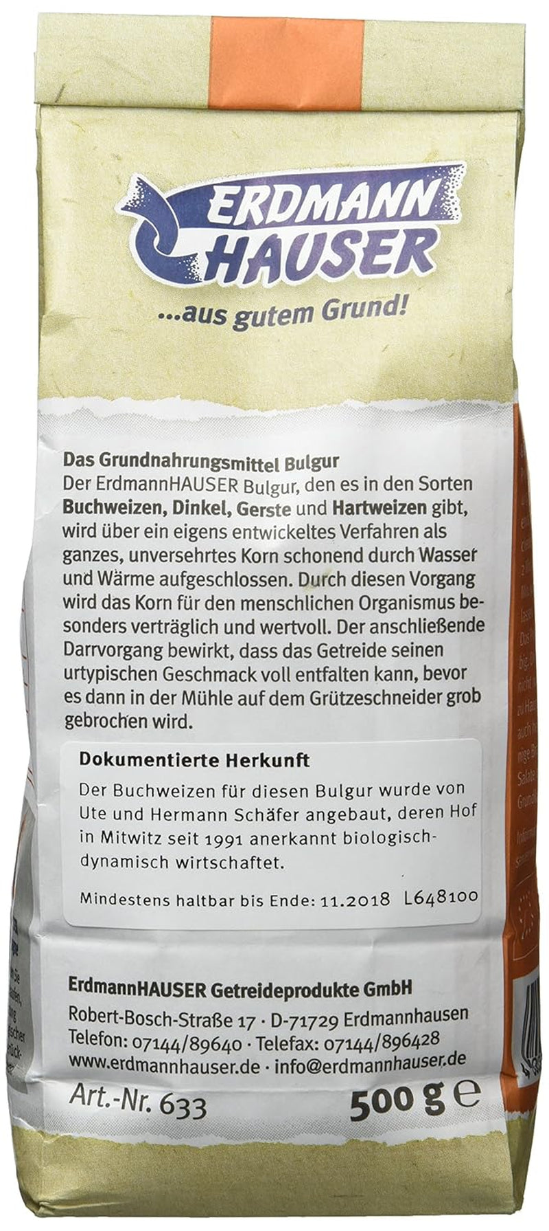 Ekologisk Bovete Bulgur 6-pack (6 x 500 g)