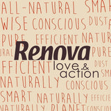 Toalettpapper Renova Love & Action, Beigerpaket 9 X 12 Rollos-: 108