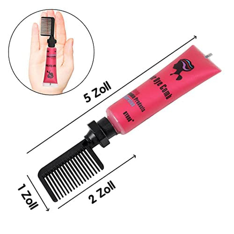 Byhoo 6PCS tillfällig hårfärg för svart hår, hårkrita, tvättbar hårfärg, presentidé för flickor, födelsedagspresent för tonåringar. Naty Shop hårfärgning