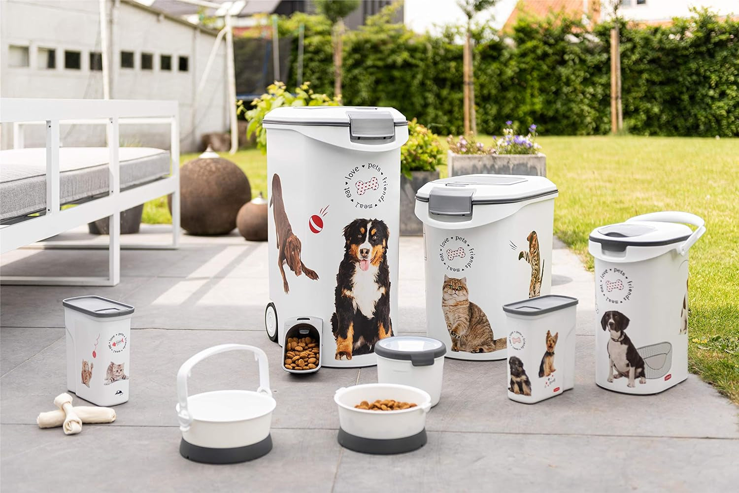 Curver hundmatsbehållare - 2 l Matförvaringslådor Naty Shop