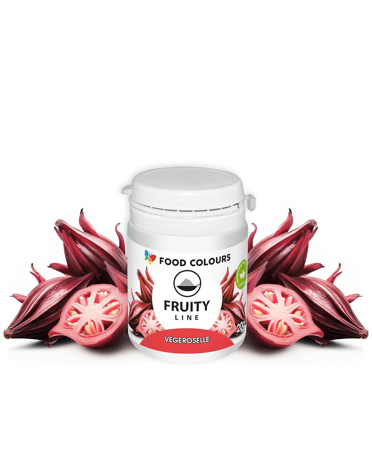 Livsmedelsfärgpulver naturlig färg Fruity Line BLUEBERRY 20G naturligt färgpulver för krämer glasyr svampdeg i pulverform matfärg för drycker gelé