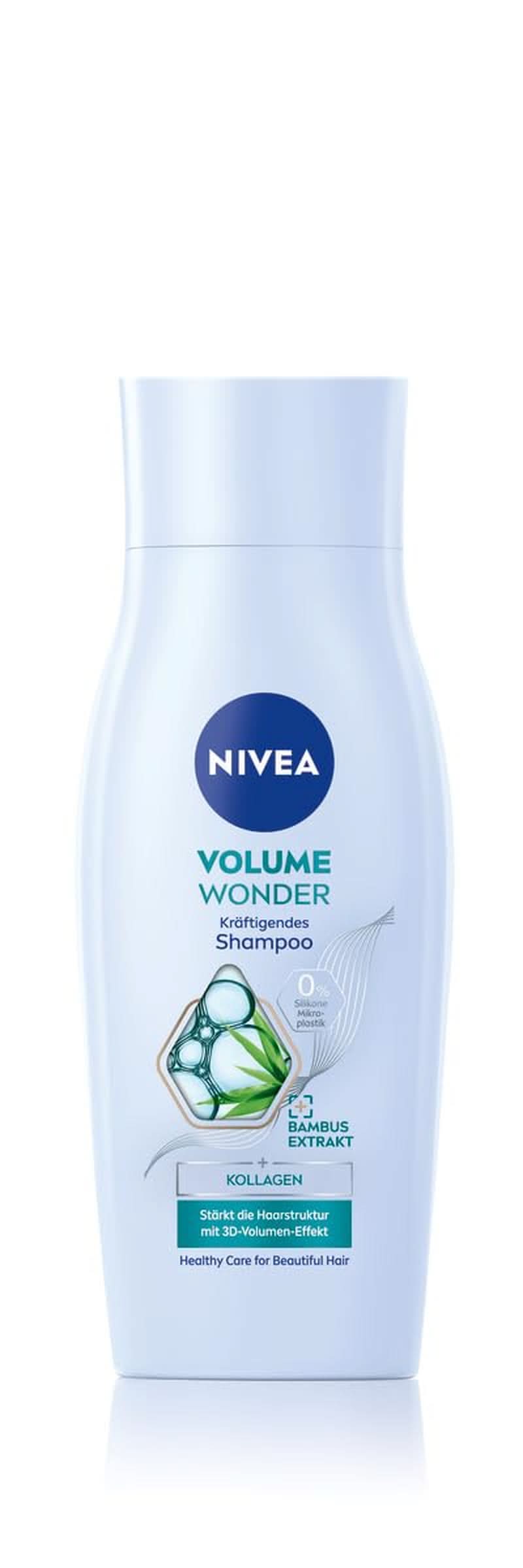 NIVEA Volume Wonder Strengthening schampo, volymschampo, 50 ml dusch och bad Naty Shop 50 ml