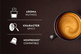 Café Royal Lungo Forte – Nespresso®-kompatibla kaffekapslar, 100 % Arabica, würzig, dunkle Röstung, Intensität 8/12, Rainforest Alliance, 36 kapslar