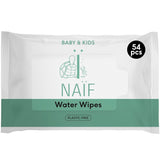 Naïf Plastikfreie Feuchttücher 54 Stück (1Er X 54 Stück) - Für Babypo, Körper Und Gesicht - Naturichen Inhaltsstoffen Naty Shop