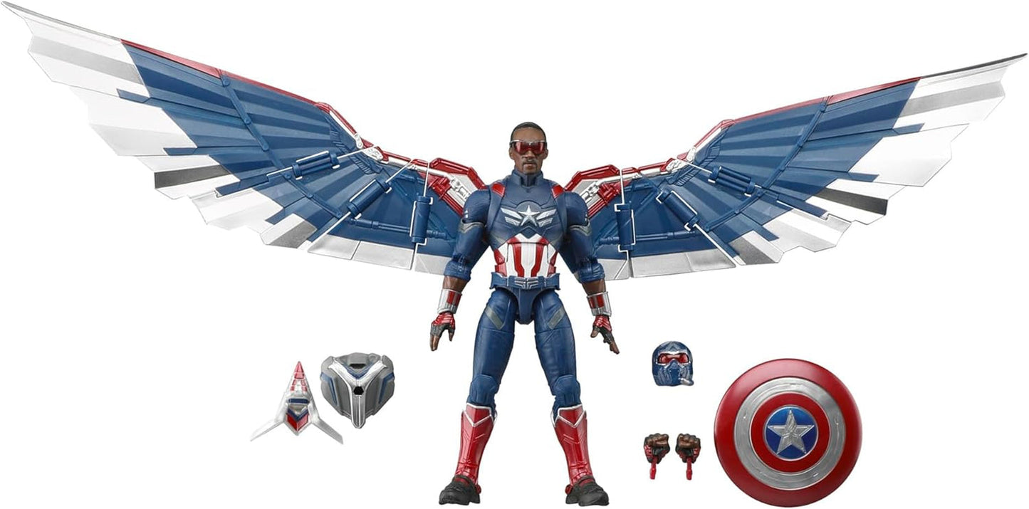 Marvel Legends Series Red Hulk Action Figure (Skala: 15 Cm) För Captain America: Brave New World Actionfigurer Naty Shop Captain America