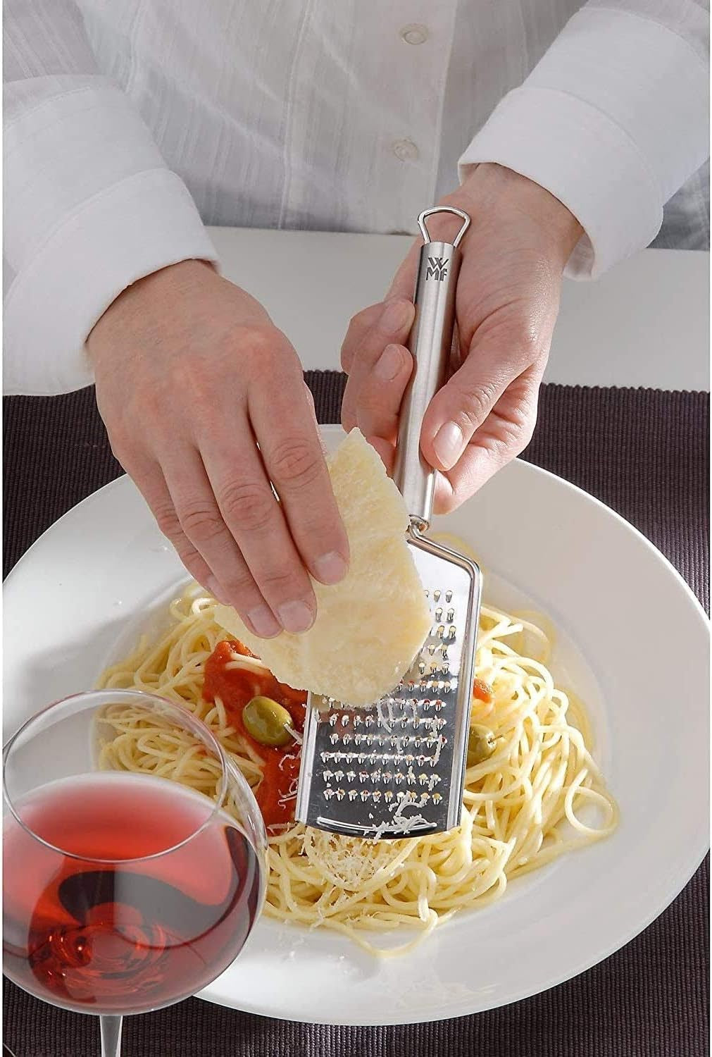 WMF Profi plus ostriv i rostfritt stål 25 cm, fin rakyta Peeler Naty Shop