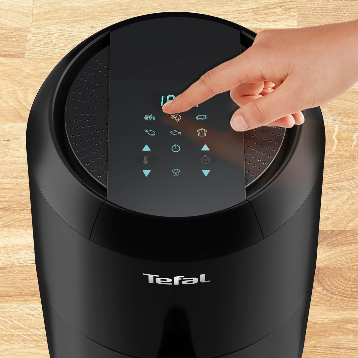 Tefal EY3018 Easy Fry Kompakt varmluftsfritös, 1,6L, 6 matlagningsprogram Hushållsapparater Naty Shop
