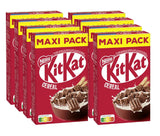 Nestlé KITKAT Spannmål, knapriga frukostflingor med Kitkat-wafers, förpackning 8 x 550 gram Spannmål Naty Shop