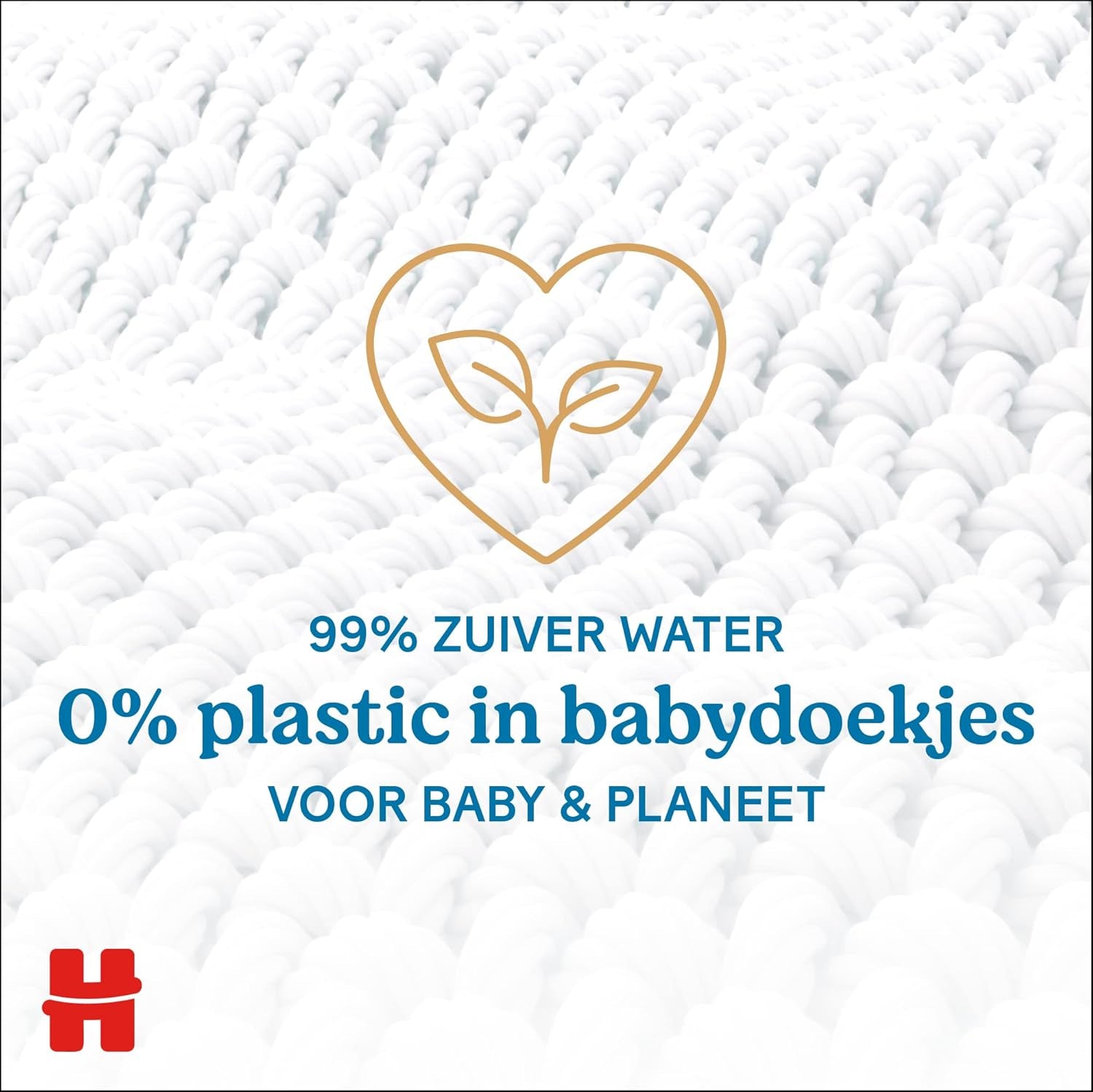Huggies naturligt biologiskt nedbrytbara våtservetter för känsliga bebisar, 8 x 48 våtservetter, bulkpack