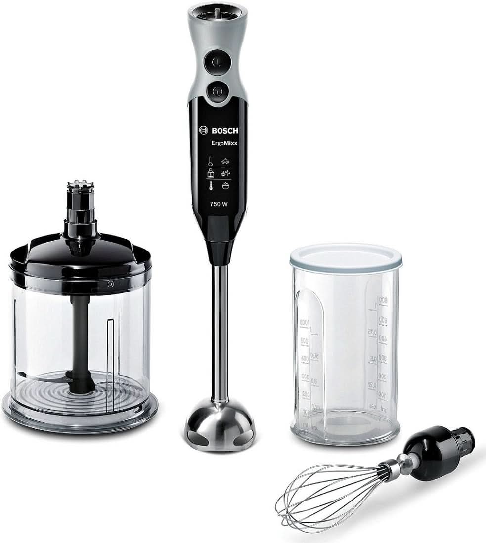 BOSCH MSM67160 Ergomixx Kitchen Naty Shop Schwarz/Grau