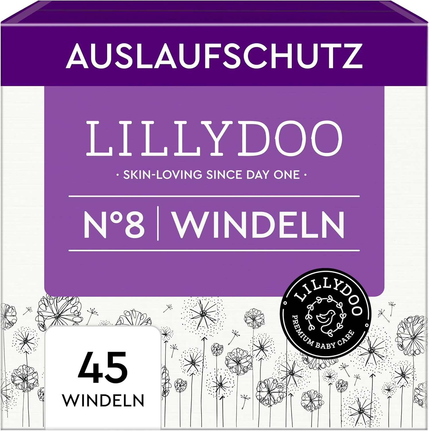 LILLYDOO Babyblöjor Hudvänliga - Storlek 3 (6-10 kg), 29 delar, tillförlitligt läckskydd, mjuk, parfymfri och lotionfri för känslig hud, dermatologiskt testad