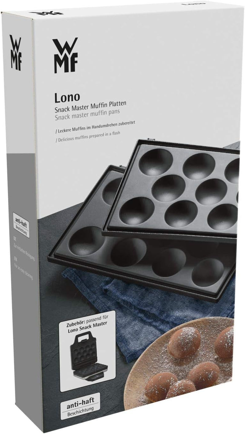 Tillbehör WMF Lono Snack Master, set med 2 muffinstallrikar, non-stick beläggning Formar och bakplåtar Naty Shop