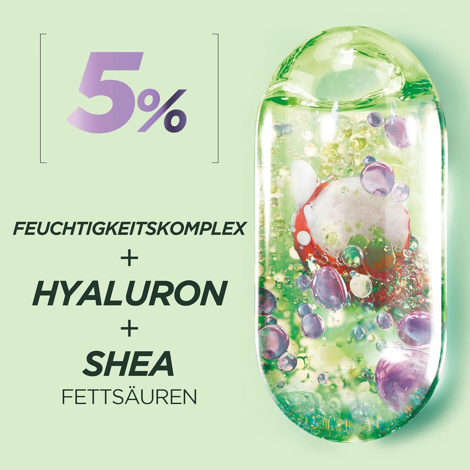 Garnier fuktgivande pre-schampo för alla typer av lockar, 200 ml dusch och bad Naty Shop